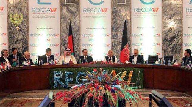 Afghanistan president speech in RECCA summit